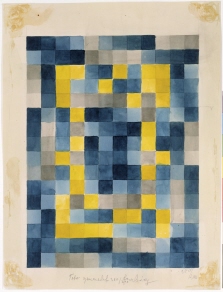 Entwurf für einen Teppich, Teppich 2 (1924-25 im Direktorzimmer im Bauhaus Weimar)
